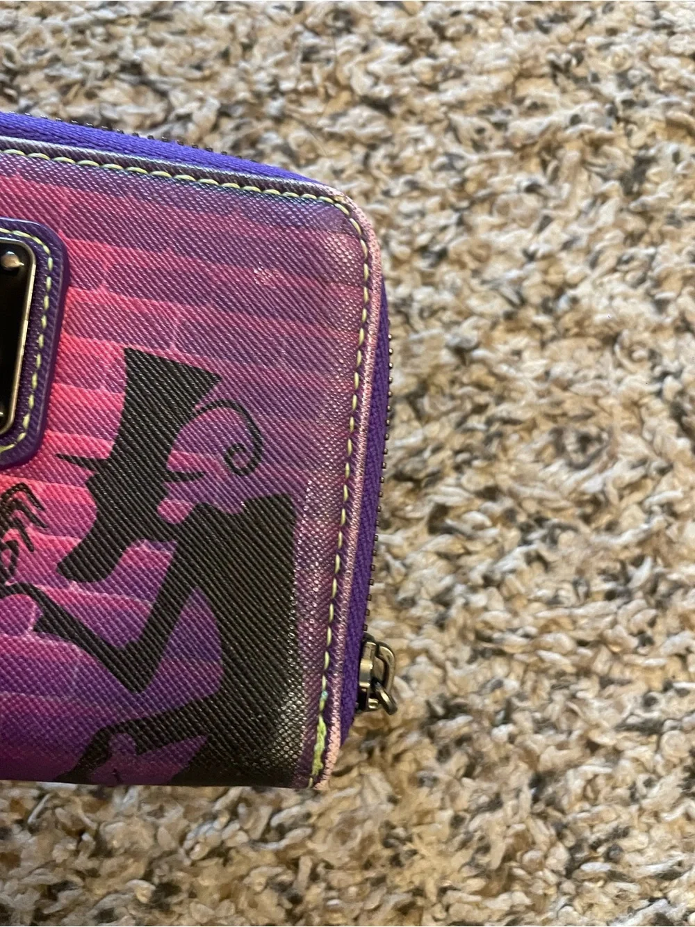 Loungefly Disney Villians Dr Facilier Wallet Zip Around Princes and Frog